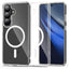 Tech-Protect FlexAir Hybrid MagSafe Dėklas, skirtas Samsung Galaxy S26+ – skaidrus -- Samsung Galaxy S26+