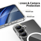 Tech-Protect FlexAir Hybrid MagSafe Dėklas, skirtas Samsung Galaxy S26+ – skaidrus -- Samsung Galaxy S26+