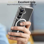 Tech-Protect FlexAir Hybrid MagSafe Dėklas, skirtas Samsung Galaxy S26+ – skaidrus -- Samsung Galaxy S26+