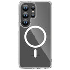 Tech-Protect FlexAir Hybrid MagSafe Dėklas, skirtas Samsung Galaxy S26 Ultra – skaidrus -- Samsung Galaxy S26 Ultra