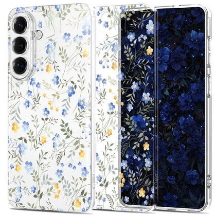 Tech-Protect FlexAir dėklas, skirtas Samsung Galaxy S26 – spalvingos gėlės -- Samsung Galaxy S26