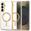 Tech-Protect MagFlex dėklas, skirtas Samsung Galaxy S26+ – skaidrus auksinis -- Samsung Galaxy S26+