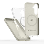 Tech-Protect silikoninis dėklas MagSafe Samsung Galaxy S26+ - smėlio spalvos -- Samsung Galaxy S26+