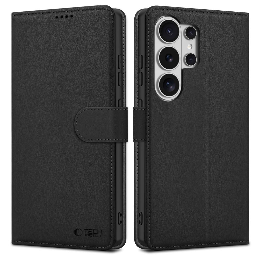 Tech-Protect piniginės dėklas, skirtas Samsung Galaxy S26 Ultra – juodas -- Samsung Galaxy S26 Ultra