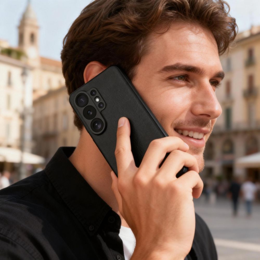 Tech-Protect Smart Wallet Dėklas, skirtas Samsung Galaxy S26 Ultra – juodas -- Samsung Galaxy S26 Ultra