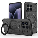 Tech-Protect TacticStand MagSafe dėklas, skirtas Xiaomi Poco F8 Ultra - juodas -- Xiaomi Poco F8 Ultra / Poco F8 Ultra