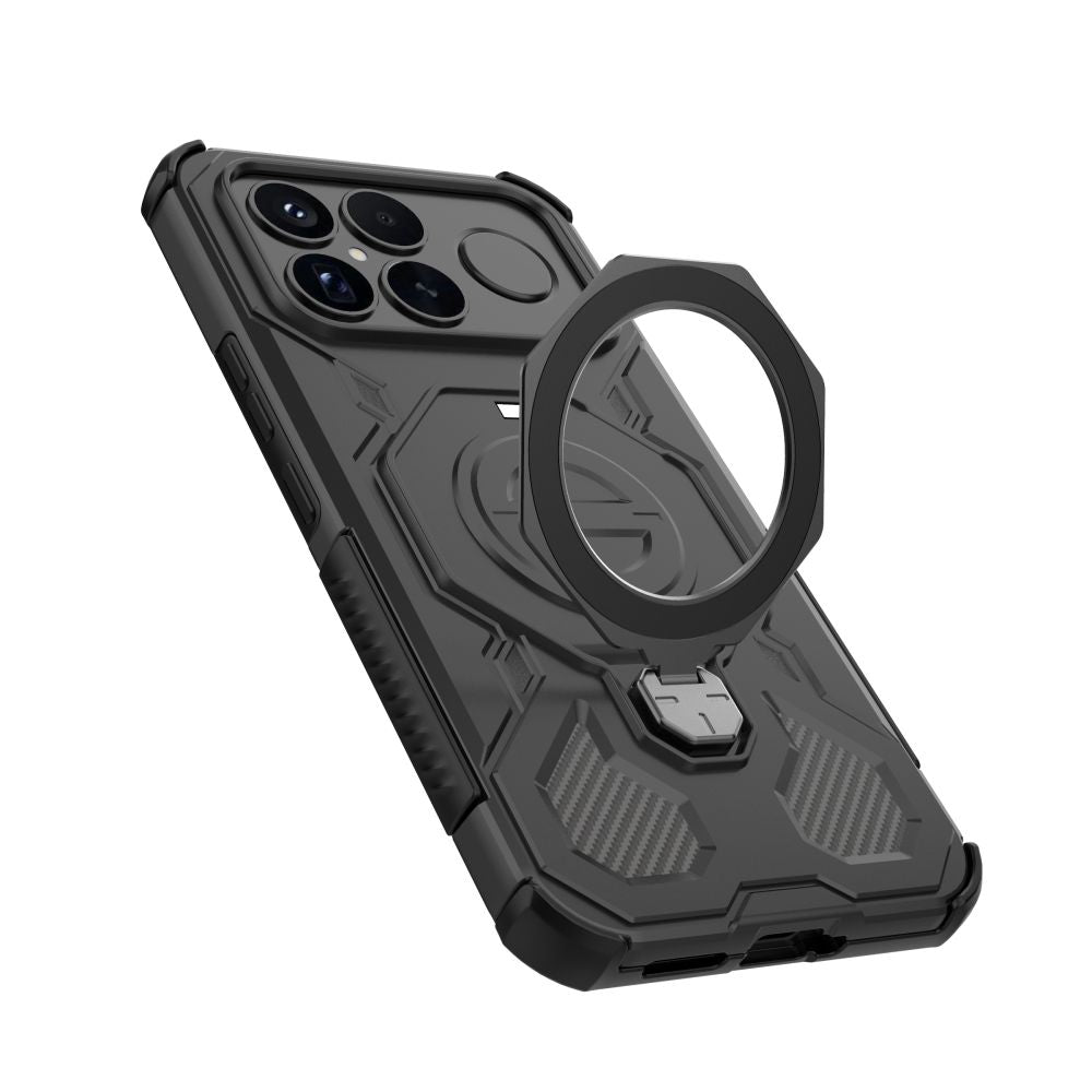 Tech-Protect TacticStand MagSafe dėklas, skirtas Xiaomi Poco F8 Ultra - juodas -- Xiaomi Poco F8 Ultra / Poco F8 Ultra