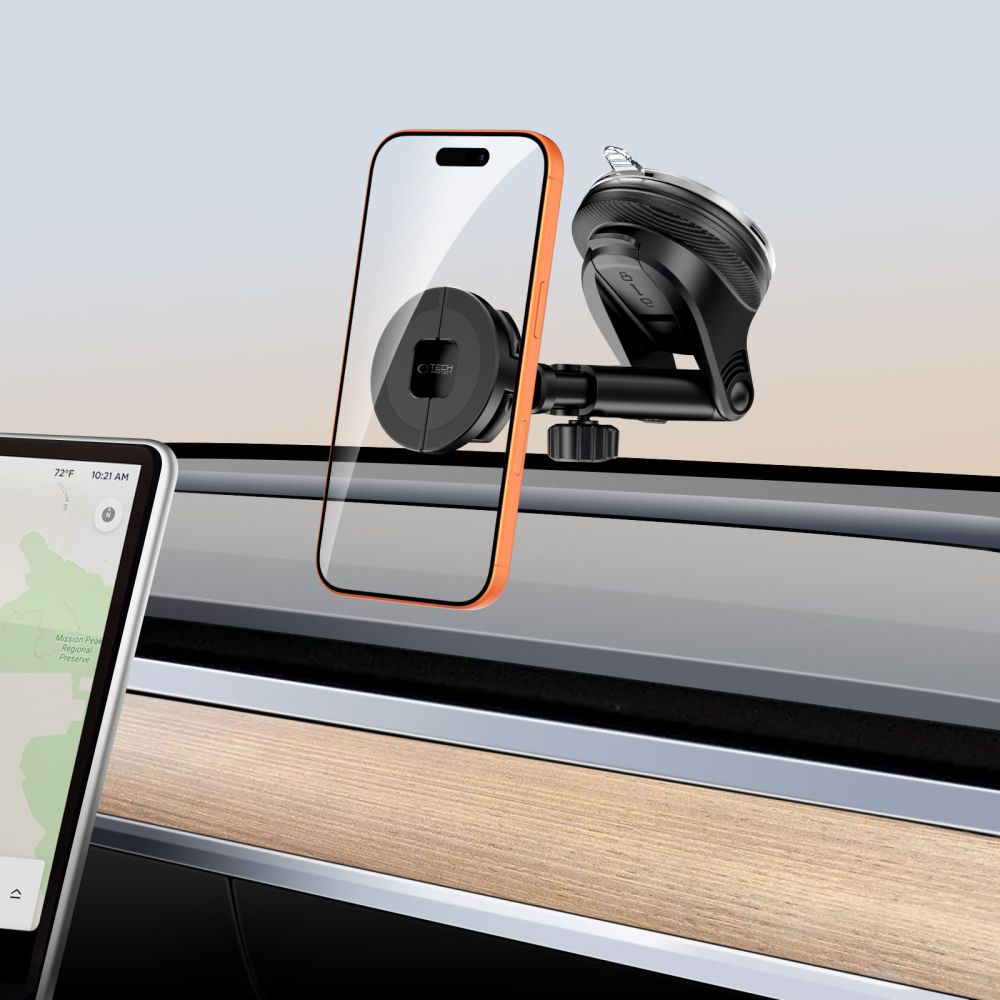 Tech-Protect automobilinis laikiklis N62 MagSafe, juodas -- Cell phone holders