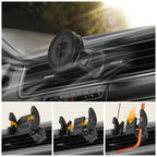 Tech-Protect automobilinis laikiklis N62 MagSafe, juodas -- Cell phone holders