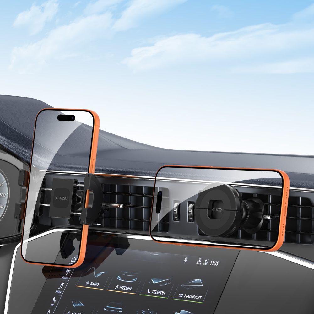 Tech-Protect automobilinis laikiklis N62 MagSafe, juodas -- Cell phone holders