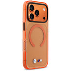 BMW M IML Metaliniai logotipai MagSafe Dėklas, skirtas iPhone 17 Pro - Pro Orange