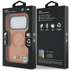 BMW M IML Metaliniai logotipai MagSafe Dėklas, skirtas iPhone 17 Pro - Pro Orange