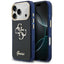 Guess IML 4G Script metalinis dėklas, skirtas iPhone 17 Pro - Blue
