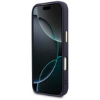 Guess Perforuotas 4G MagSafe dėklas, skirtas iPhone 17 Pro Max - blue