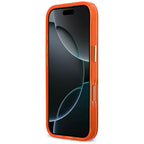Karl Lagerfeld IML Choupettes Karl Script Logo MagSafe dėklas iPhone 17 Pro Max - Oranžinė -- iPhone 17 Pro Max