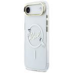 Karl Lagerfeld IML Choupettes Karl Script logotipas MagSafe iPhone Air Case – skaidrus -- Cell phone cases and covers