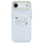 Karl Lagerfeld IML Choupettes Karl Script logotipas MagSafe iPhone Air Case – skaidrus -- Cell phone cases and covers
