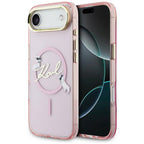 Karl Lagerfeld IML Choupettes Karl Script logotipas MagSafe iPhone Air Case – rožinė -- Cell phone cases and covers
