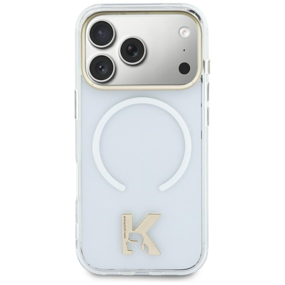 Karl Lagerfeld IML K Head logotipas MagSafe iPhone Air dėklas – skaidrus -- Cell phone cases and covers