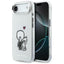 Karl Lagerfeld Karl &amp; Choupette Atgal MagSafe Dėklas, skirtas iPhone Air – skaidrus