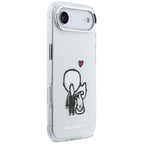 Karl Lagerfeld Karl &amp; Choupette Atgal MagSafe Dėklas, skirtas iPhone Air – skaidrus
