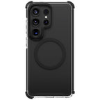 Uniq Combat dėklas Samsung Galaxy S26 Ultra Magclick Charging - juodas -- Samsung Galaxy S26 Ultra