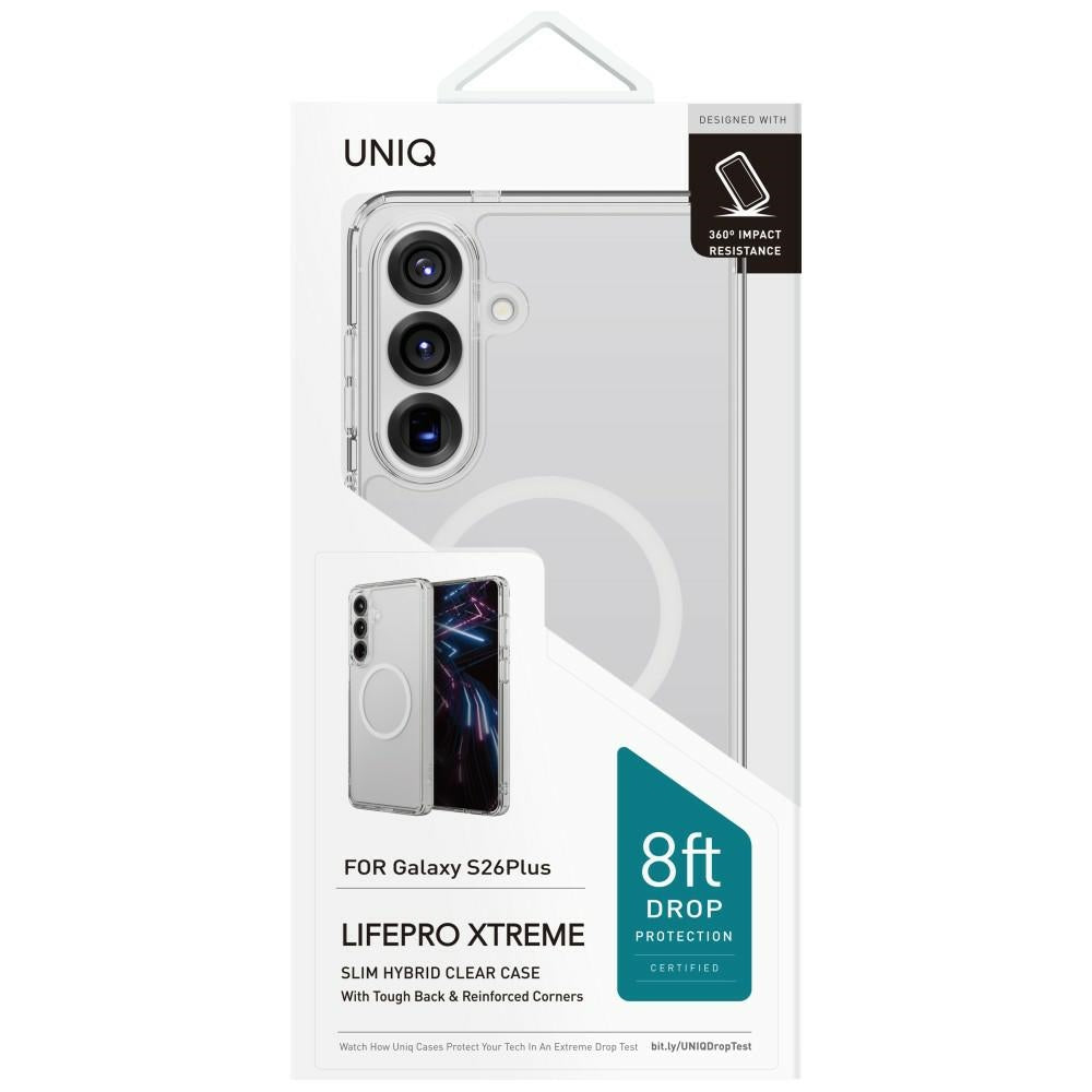 Uniq LifePro Xtreme dėklas skirtas Samsung Galaxy S26+ Magclick Charging - Skaidrus -- Samsung Galaxy S26+