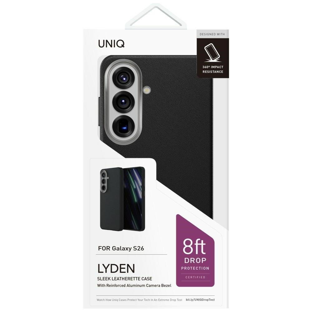 Uniq Lyden Samsung Galaxy S26 Magclick Charging dėklas - juodas -- Samsung Galaxy S26