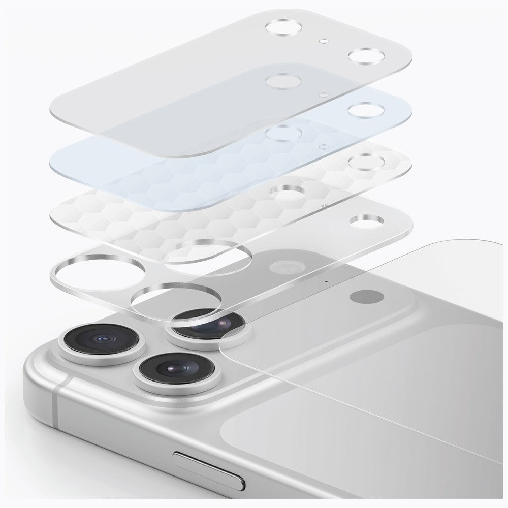Uniq Optix Aeroshield+ fotoaparato modulio apsauga, skirta iPhone 17 Pro Max -- Cell phone tempered glass