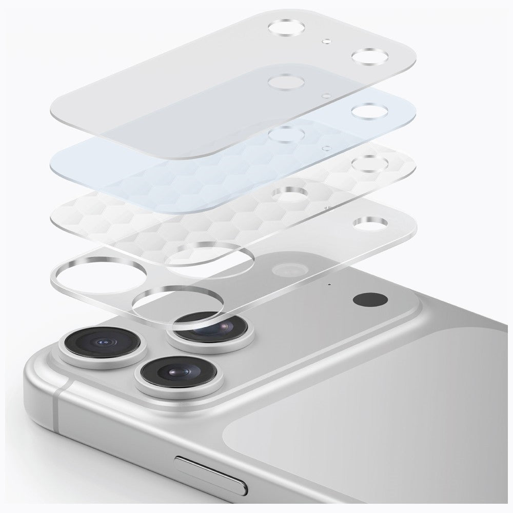 Uniq Optix Aeroshield kameros modulio apsauga, skirta iPhone 17 Pro Max -- Cell phone tempered glass