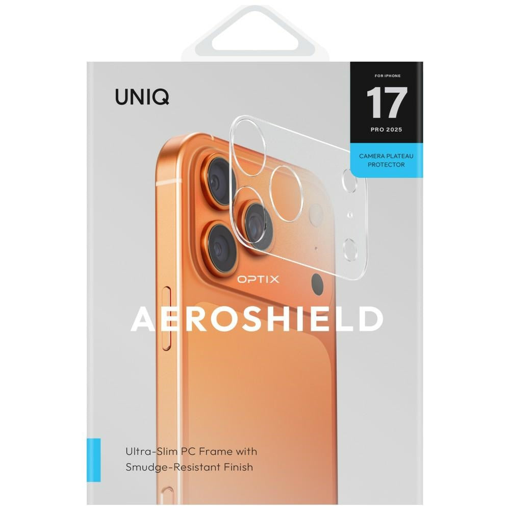 Uniq Optix Aeroshield kameros modulio apsauga, skirta iPhone 17 Pro -- Cell phone tempered glass