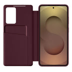 Tech-Protect Piniginės dėklas, skirtas Samsung Galaxy S26+ – Burgundija -- Samsung Galaxy S26+