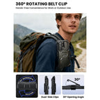 Supcase iBlason ArmorBox Clip Mag MagSafe Dėklas, skirtas Samsung Galaxy S26 Ultra - juodas