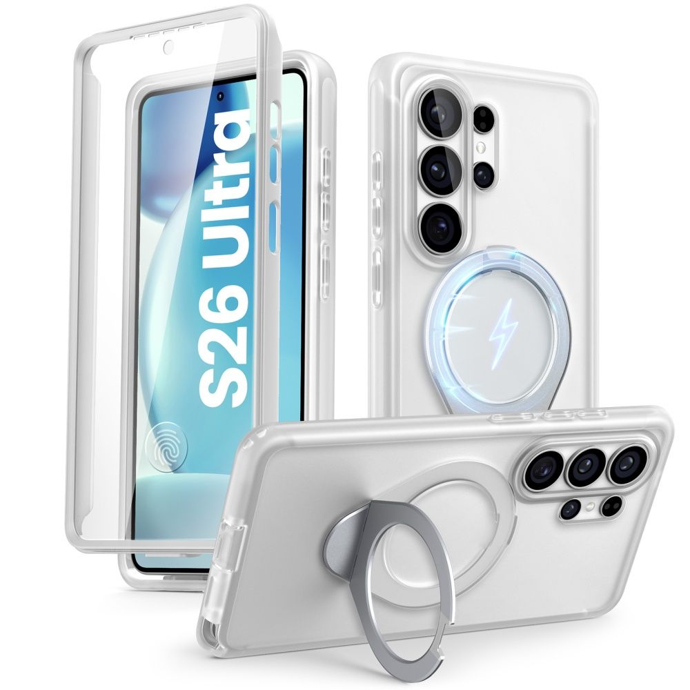 Supcase Cosmo Mag MagSafe dėklas skirtas Samsung Galaxy S26 Ultra - Balta -- Samsung Galaxy S26 Ultra