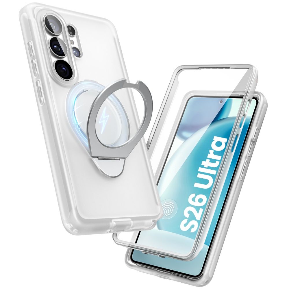 Supcase Cosmo Mag MagSafe dėklas skirtas Samsung Galaxy S26 Ultra - Balta -- Samsung Galaxy S26 Ultra