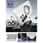 Supcase Cosmo Mag MagSafe dėklas skirtas Samsung Galaxy S26 Ultra - Balta -- Samsung Galaxy S26 Ultra