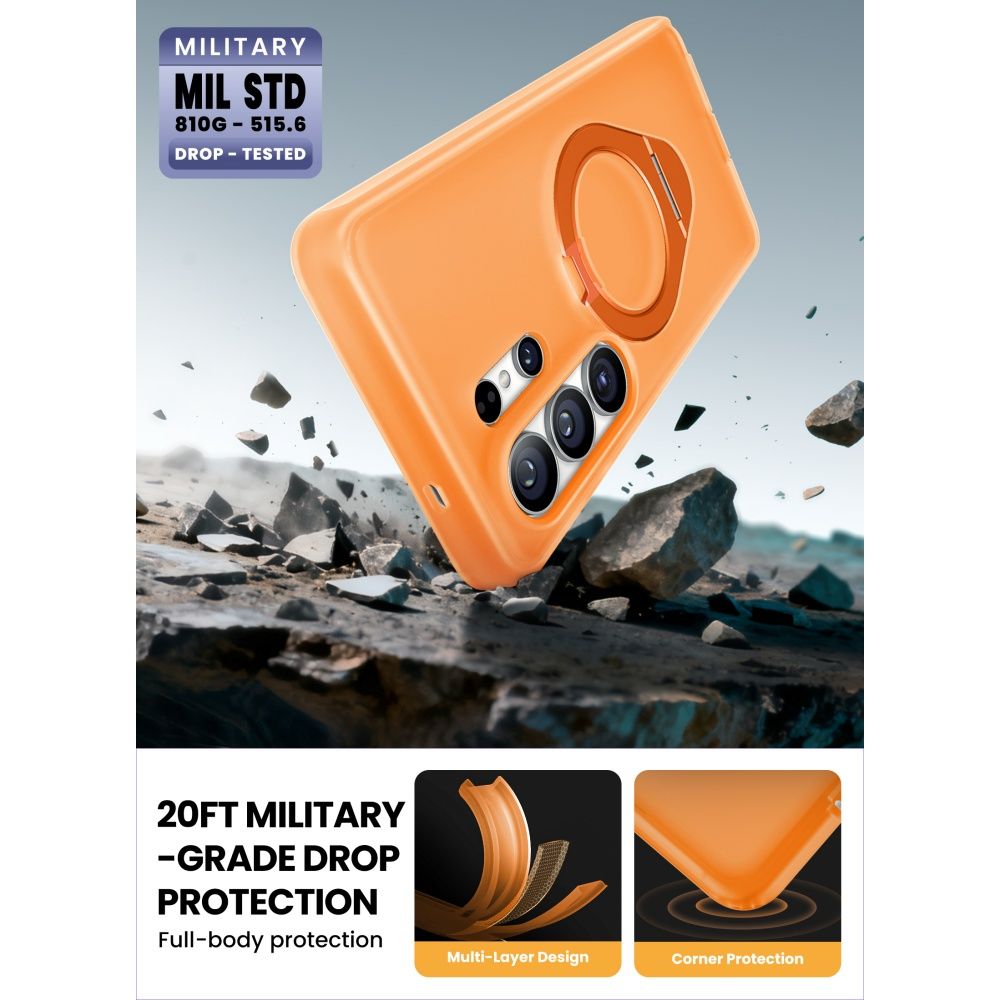 Supcase Cosmo Mag MagSafe Dėklas, skirtas Samsung Galaxy S26 Ultra - Orange