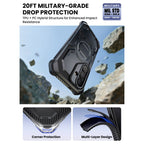 Supcase ArmorBox Mag MagSafe Dėklas, skirtas Samsung Galaxy S26 - juodas