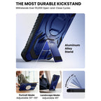 Supcase ArmorBox Mag MagSafe Dėklas, skirtas Samsung Galaxy S26 - tamsiai mėlyna ir juoda