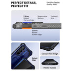 Supcase ArmorBox Mag MagSafe Dėklas, skirtas Samsung Galaxy S26 - tamsiai mėlyna ir juoda