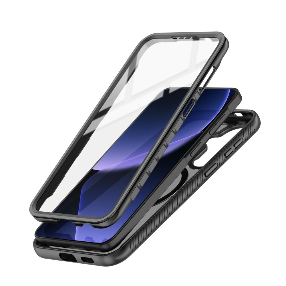 Tech-Protect Defense MagSafe Dėklas, skirtas Samsung Galaxy A57 5G - juodas -- Samsung Galaxy A57 5G