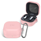 Tech-Protect silikoninis kabliuko dėklas, skirtas Samsung Galaxy Buds 4/4 Pro – rožinė -- Samsung Galaxy Buds 4 / Samsung...