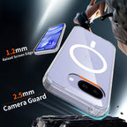 Tech-protect flexair hybrid MagSafe dėklas skirtas Google Pixel 10A - Clear -- Google Pixel 10A - Clear