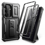 Tech-Protect Kevlar Cam+ dėklas, skirtas Samsung Galaxy S26 - juodas -- Samsung Galaxy S26