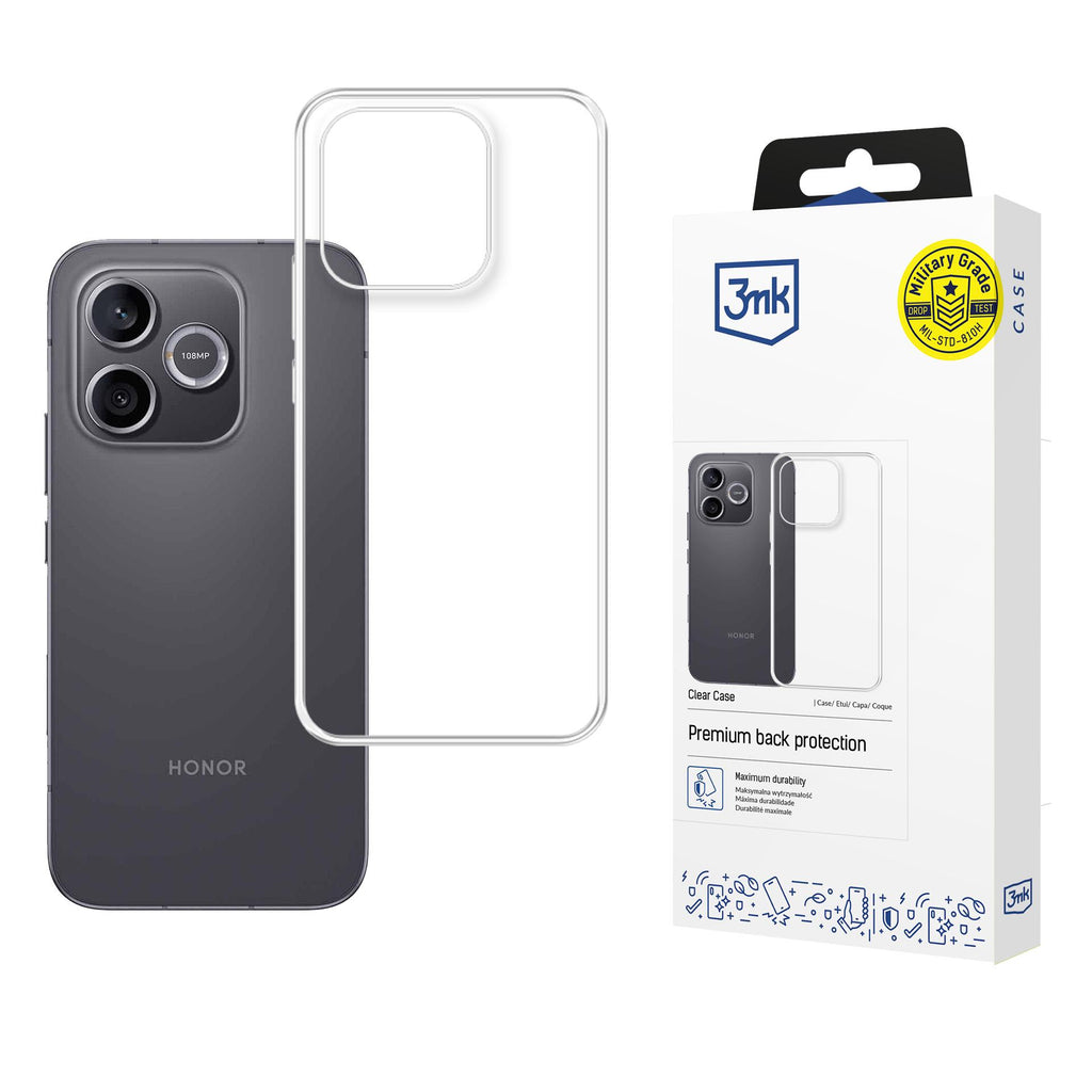 3mk Clear Case skirtas Honor 600 Lite - skaidrus -- Honor 600 Lite
