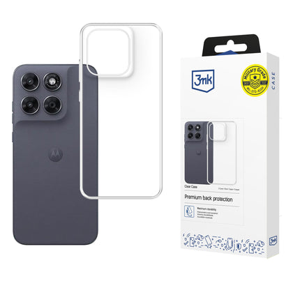 3mk Clear Case skirtas Motorola Moto G67 / Moto G77 - skaidrus -- Motorola Moto G67 / Motorola Moto G77