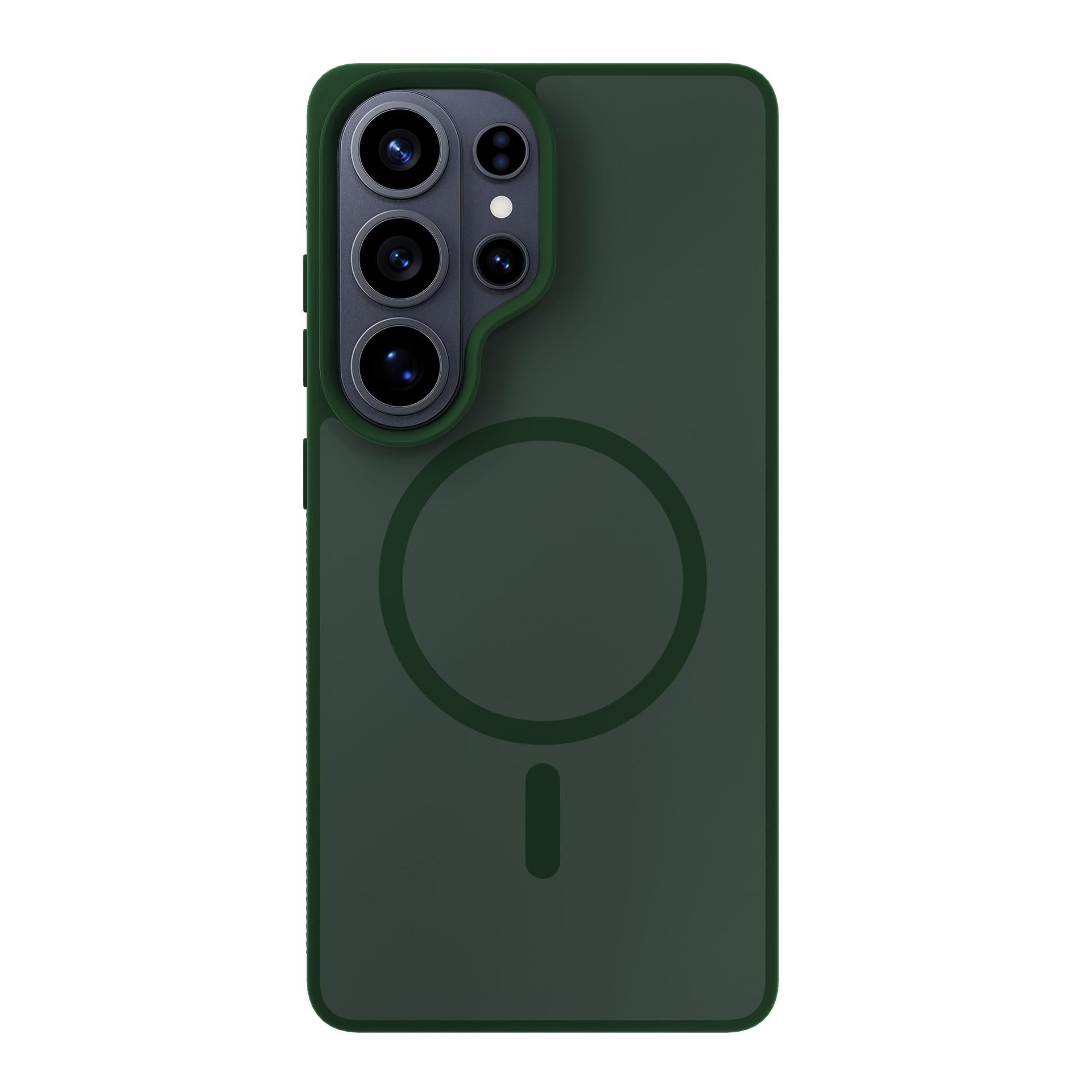 Dėklas 3mk Smoke MagDėklas, skirtas Samsung Galaxy S26 Ultra - žalias