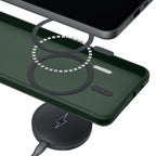 Dėklas 3mk Smoke MagDėklas, skirtas Samsung Galaxy S26 Ultra - žalias