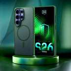 Dėklas 3mk Smoke MagDėklas, skirtas Samsung Galaxy S26 Ultra - žalias