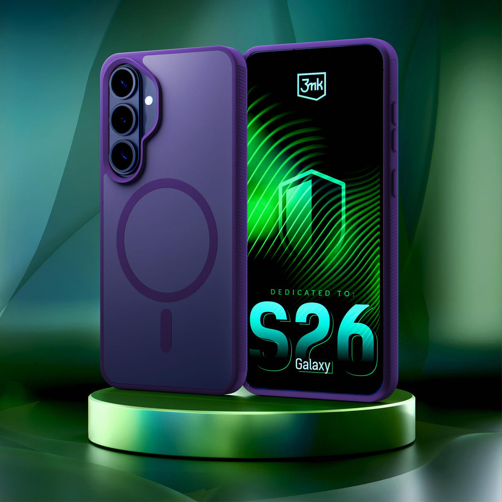 3mk Smoke MagCase Samsung Galaxy S26+ Etui - violetinė -- Samsung Galaxy S26+